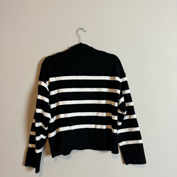 H&M Loose Fit Striped Ribbed Jumper Sweater - Picture 3 of 6